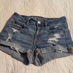 American Eagle Hi Rise Shortie